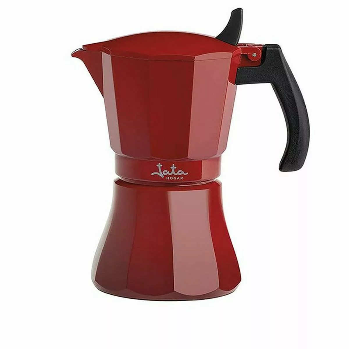 Italienische Kaffeemaschine Jata Hcaf2012      * Rot Aluminium (12 Kopper) günstig online kaufen