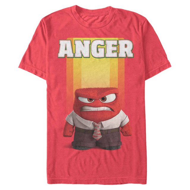 Pixar - Inside Out - Anger - Männer T-Shirt günstig online kaufen