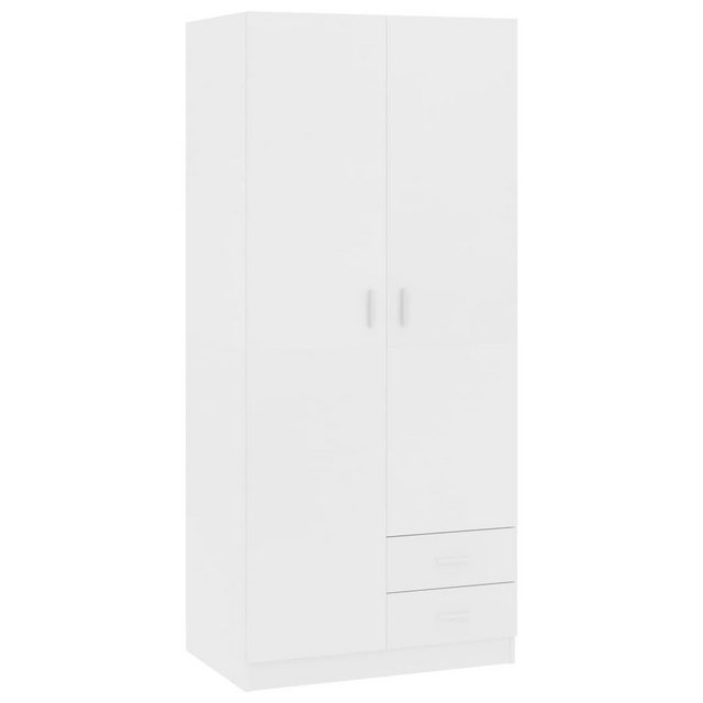 vidaXL Kleiderschrank Kleiderschrank Weiß 80x52x180 cm Holzwerkstoff (1-St) günstig online kaufen