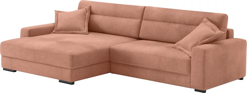 INOSIGN Ecksofa "Marcello DuraFlex", EasyBett, Bettkasten, Kaltschaumpolste günstig online kaufen