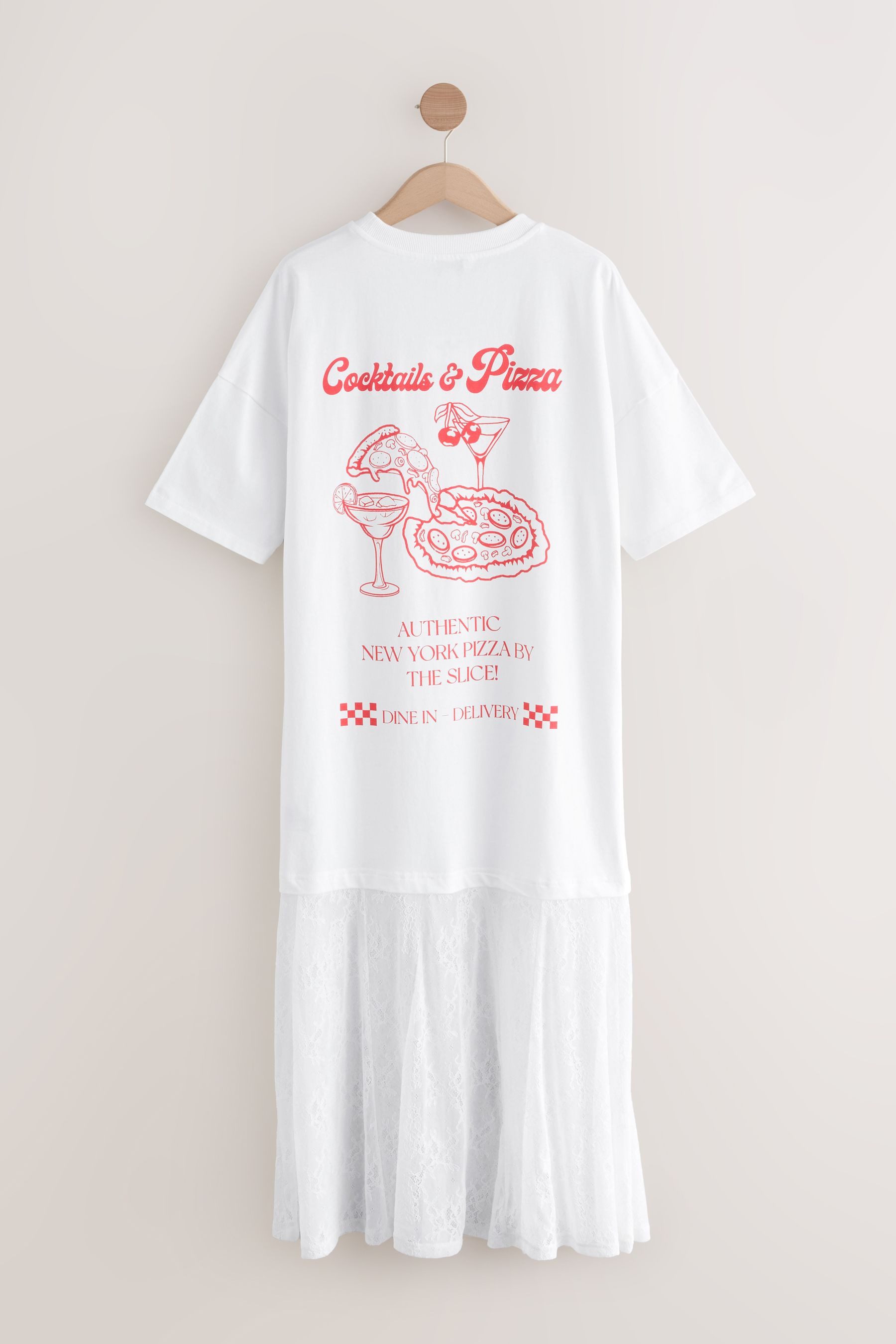 Next Shirtkleid T-Shirt-Kleid mit Grafik und günstig online kaufen