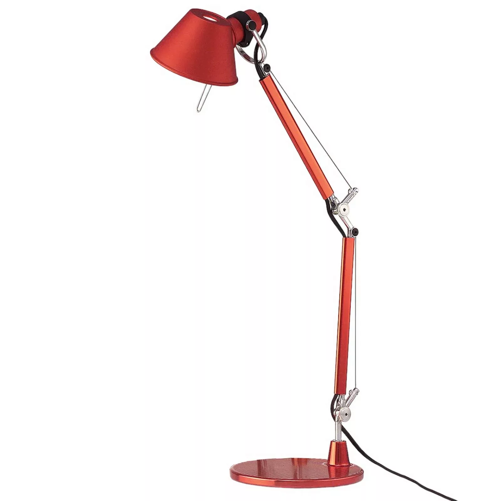 Artemide Tolomeo Micro Tischleuchte, rot günstig online kaufen