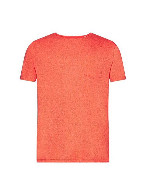 edc by Esprit T-Shirt Recycelt: meliertes Jersey-T-Shirt (1-tlg) günstig online kaufen