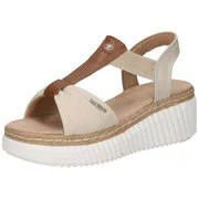 Tom Tailor Keilsandale Damen beige günstig online kaufen