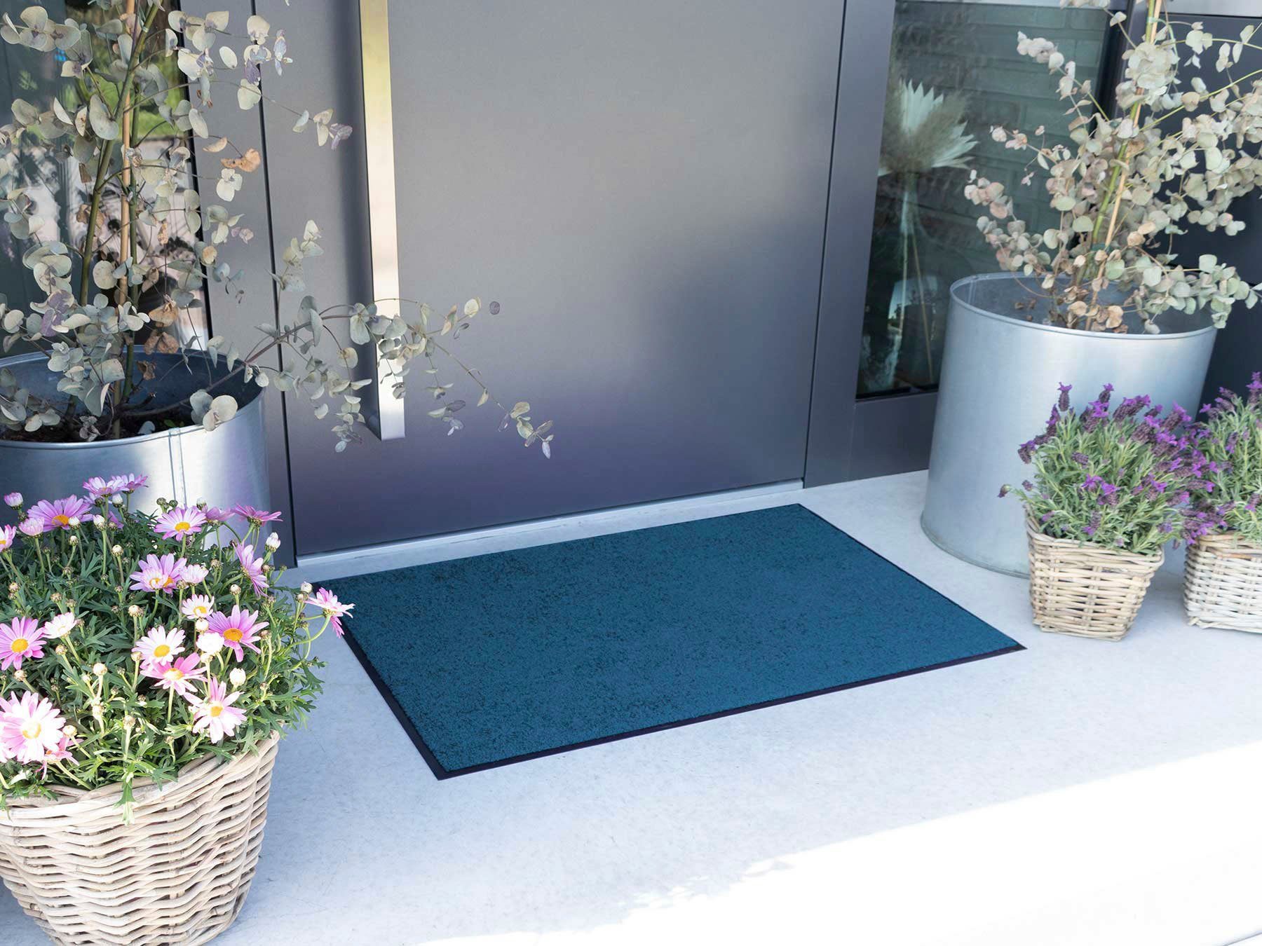 Primaflor Schmutzfangmatte Clean Blau 90x150cm günstig online kaufen