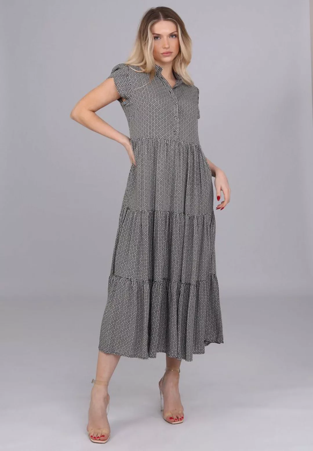 YC Fashion & Style Sommerkleid "Sommerliches Flair Viskosekleid mit kurzen günstig online kaufen