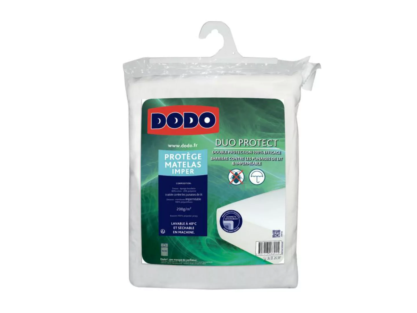 Spannbettlaken wasserfest & gegen Bettwanzen - 140 x 190 cm - DODO von MAXI günstig online kaufen