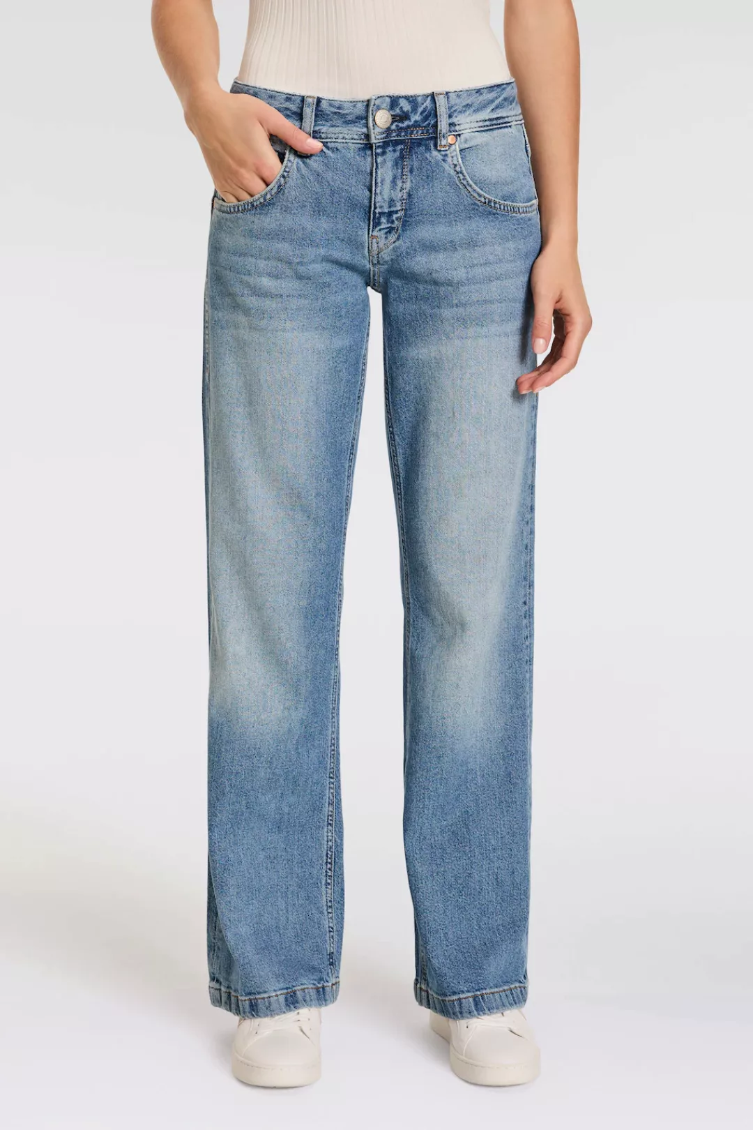 Herrlicher Bootcut-Jeans Edna Light Denim günstig online kaufen