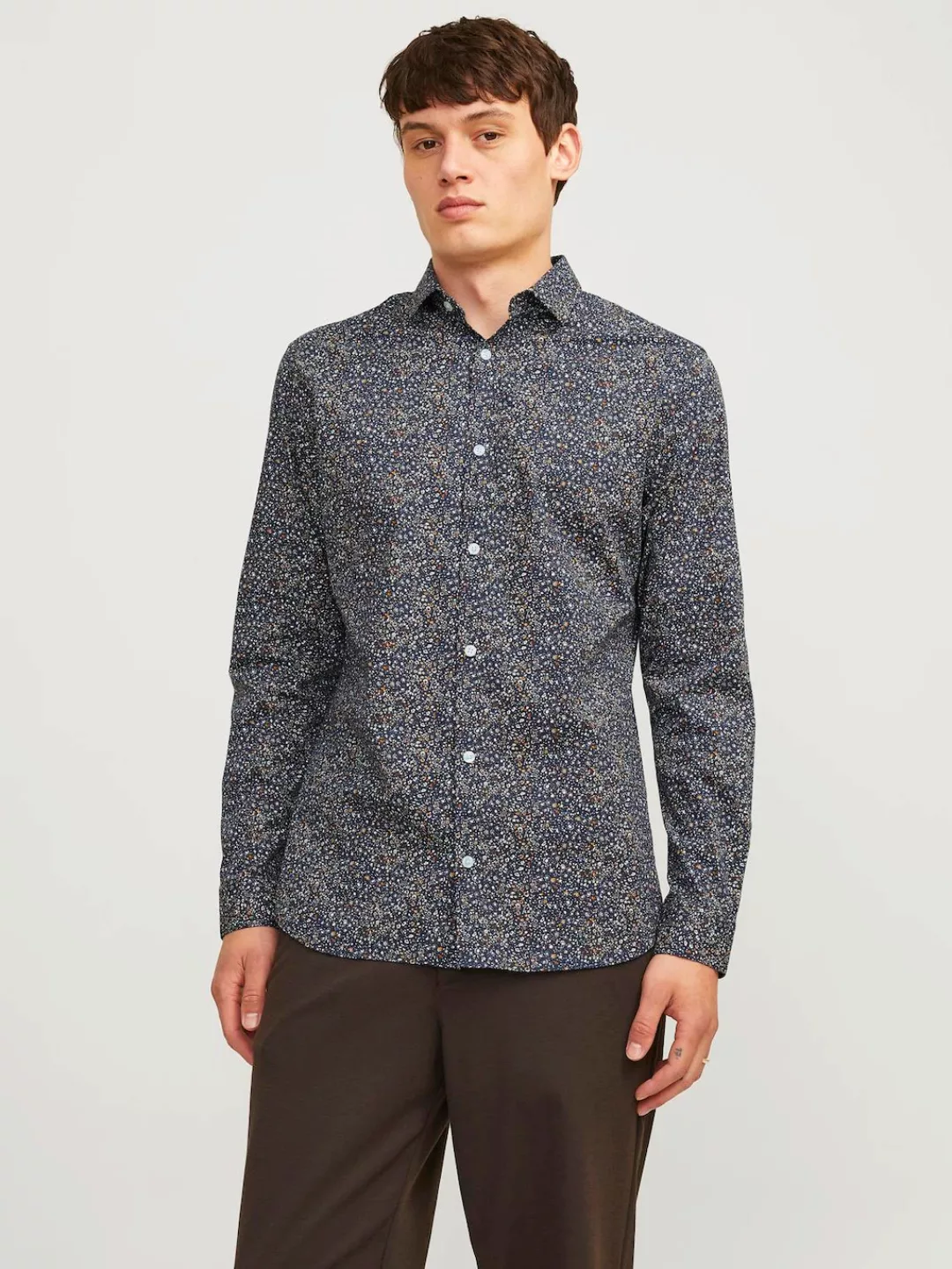 Jack & Jones Langarmhemd JPRBLABLACKPOOL STRETCH LS SHIRT SN günstig online kaufen