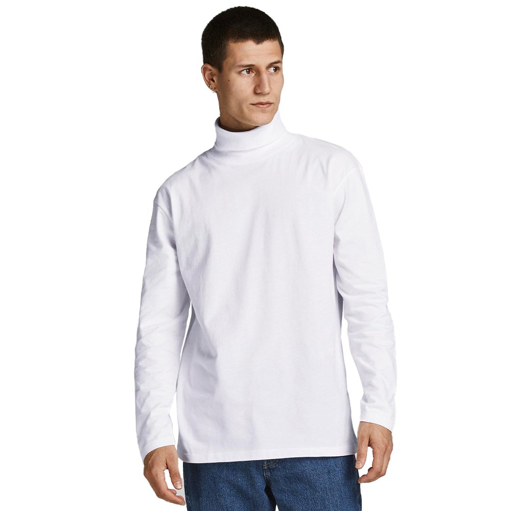 Jack & Jones Riley Langarm Rollkragen T-shirt 2XL White günstig online kaufen