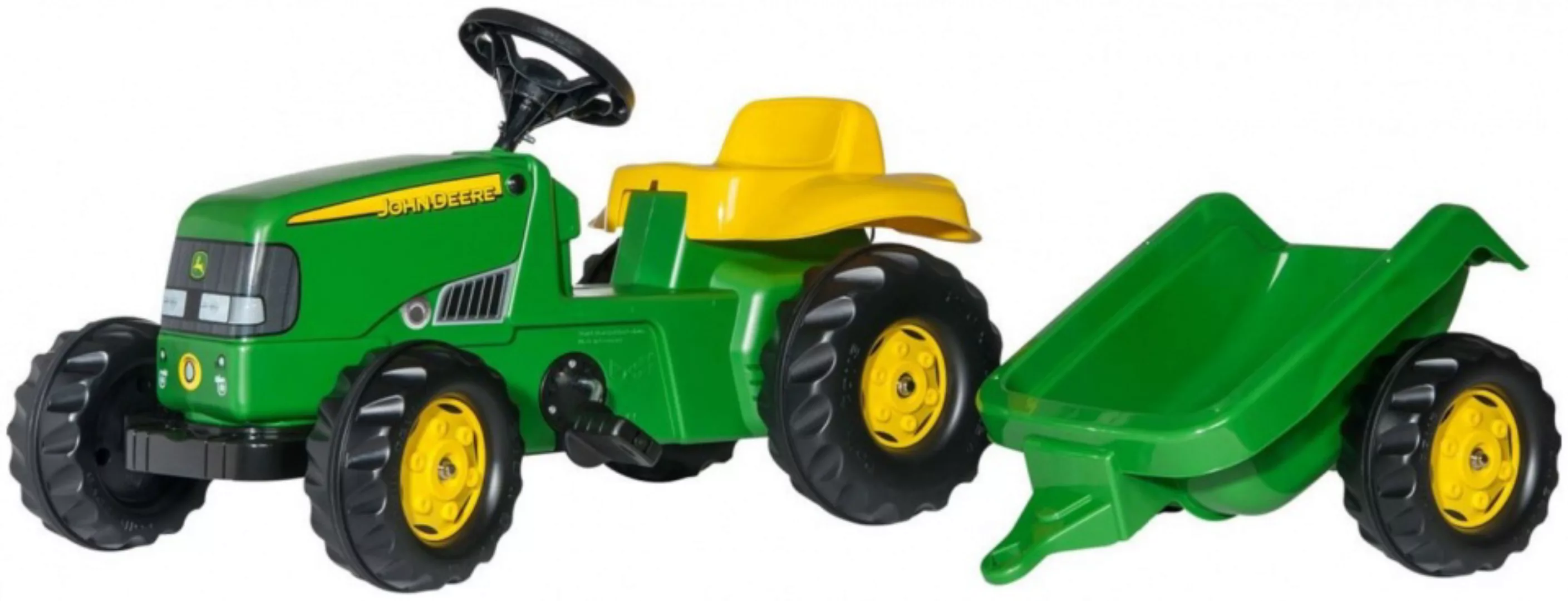 Treppe Traktor Rollykid John Deere Junior Grün / Gelb günstig online kaufen