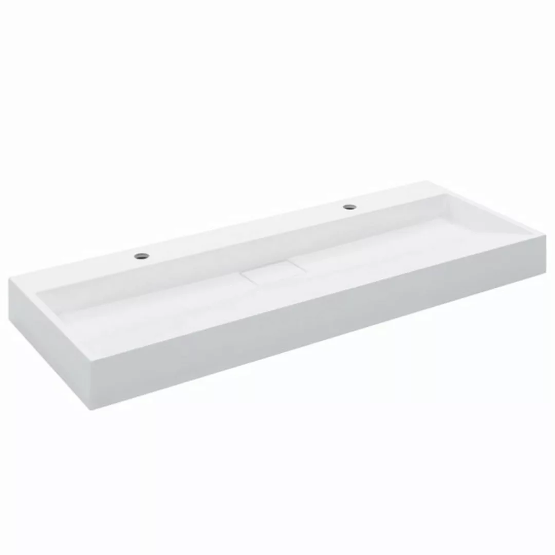 vidaXL Waschbeckenschrank Waschbecken 120 x 46 x 11 cm Mineralguss Marmorgu günstig online kaufen