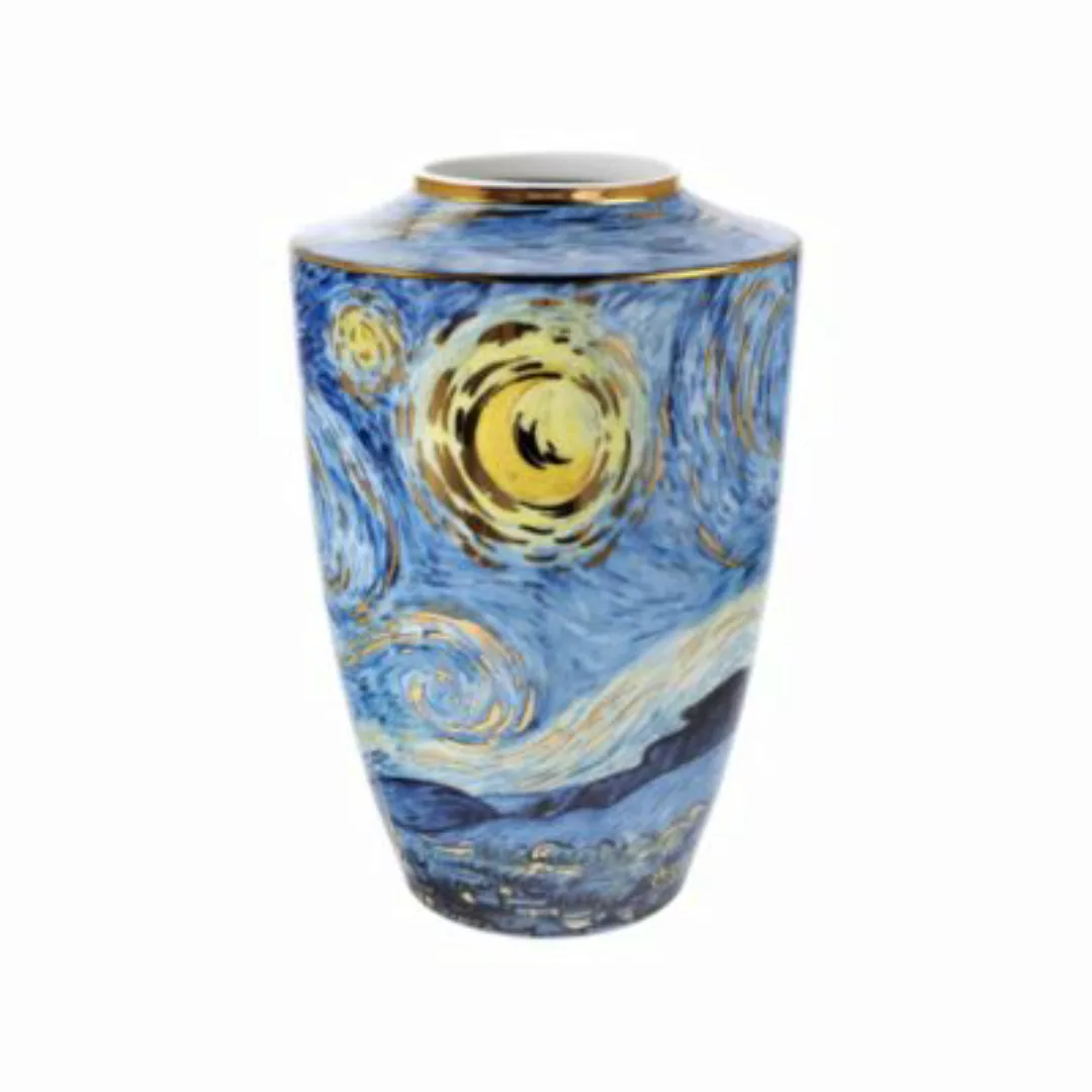 Goebel "Vase Vincent van Gogh - ""Sternennacht""" bunt günstig online kaufen