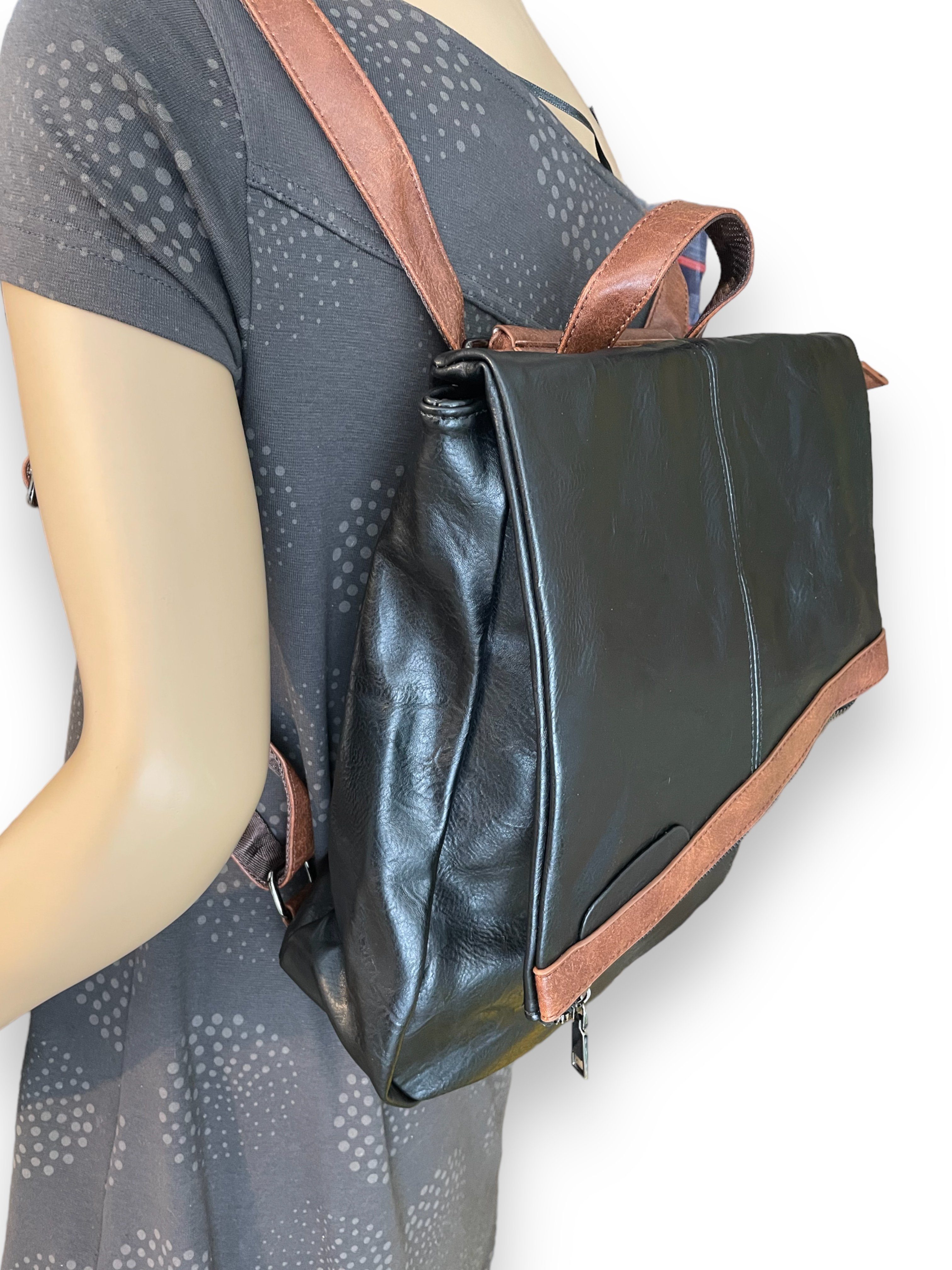Taschen4life Rucksack 2in1 Rucksack & Umhängetasche günstig online kaufen