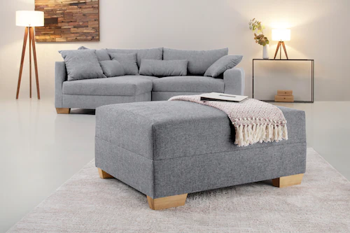 Home affaire Hocker "DuraSpring", Mit DuraSpring-Taschenfederkern, bis 140 günstig online kaufen