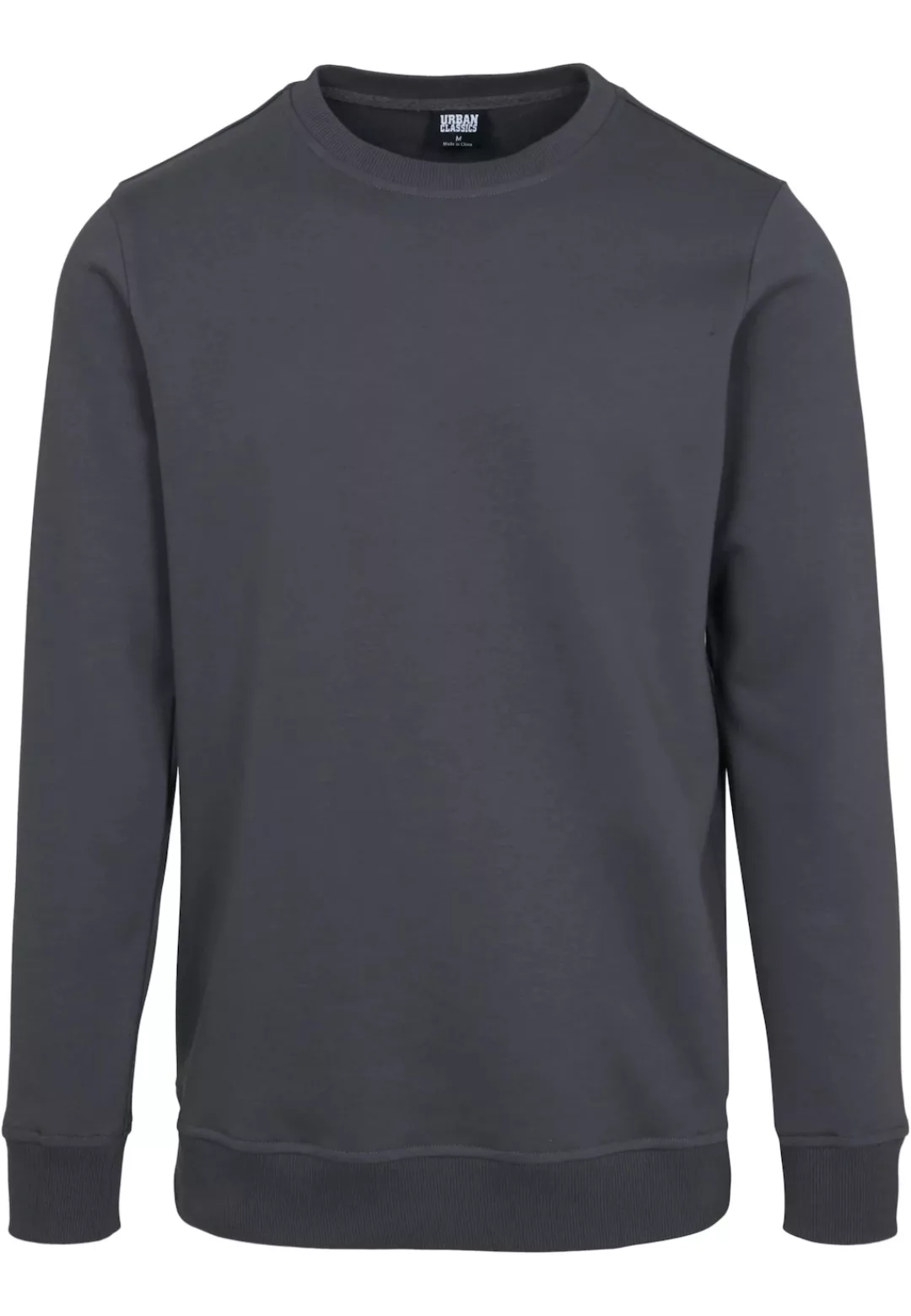 URBAN CLASSICS Rundhalspullover "Urban Classics Herren Basic Terry Crew", ( günstig online kaufen