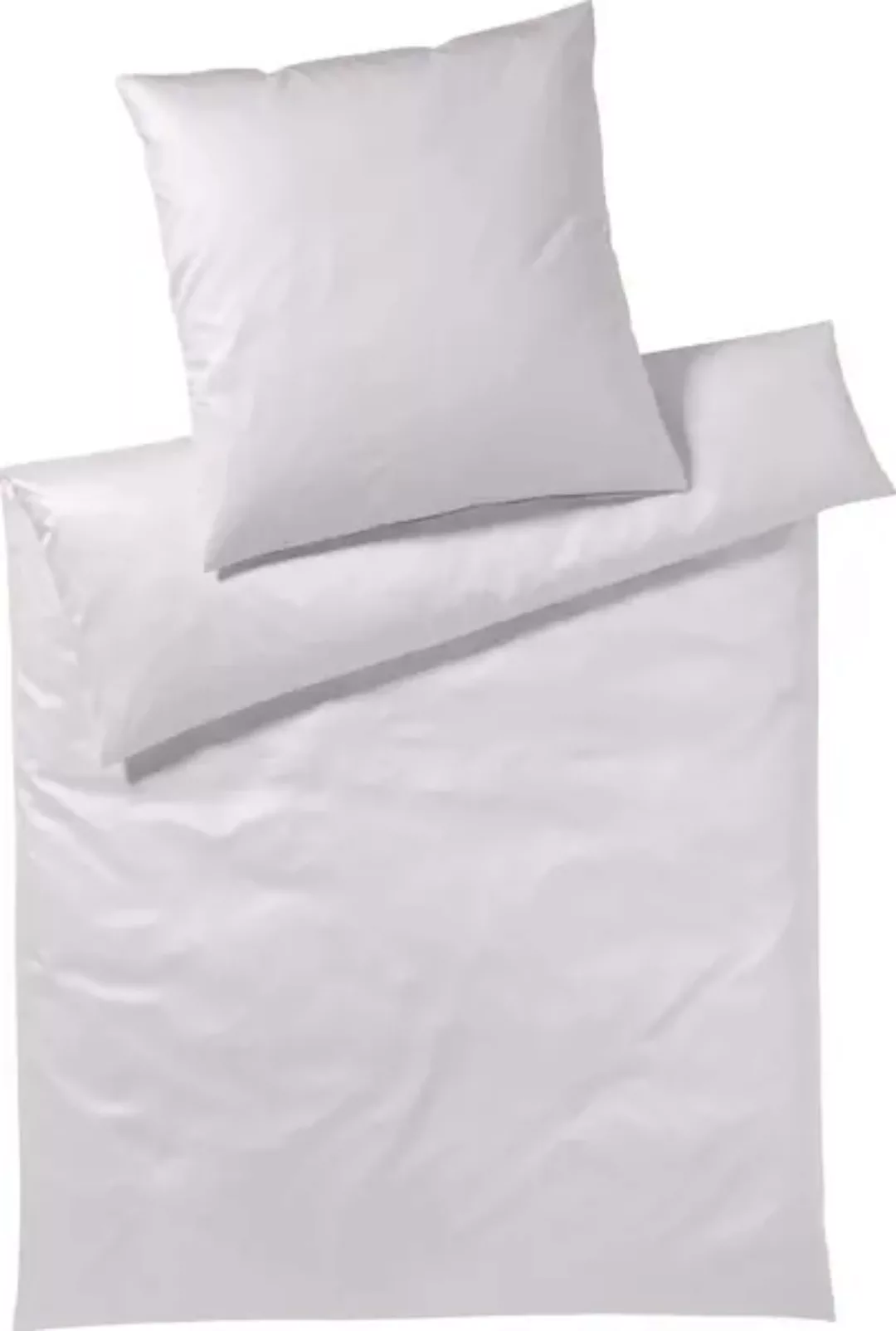 Yes for Bed Bettwäsche »Pure & Simple Uni in Gr. 135x200, 155x220 oder 200x günstig online kaufen