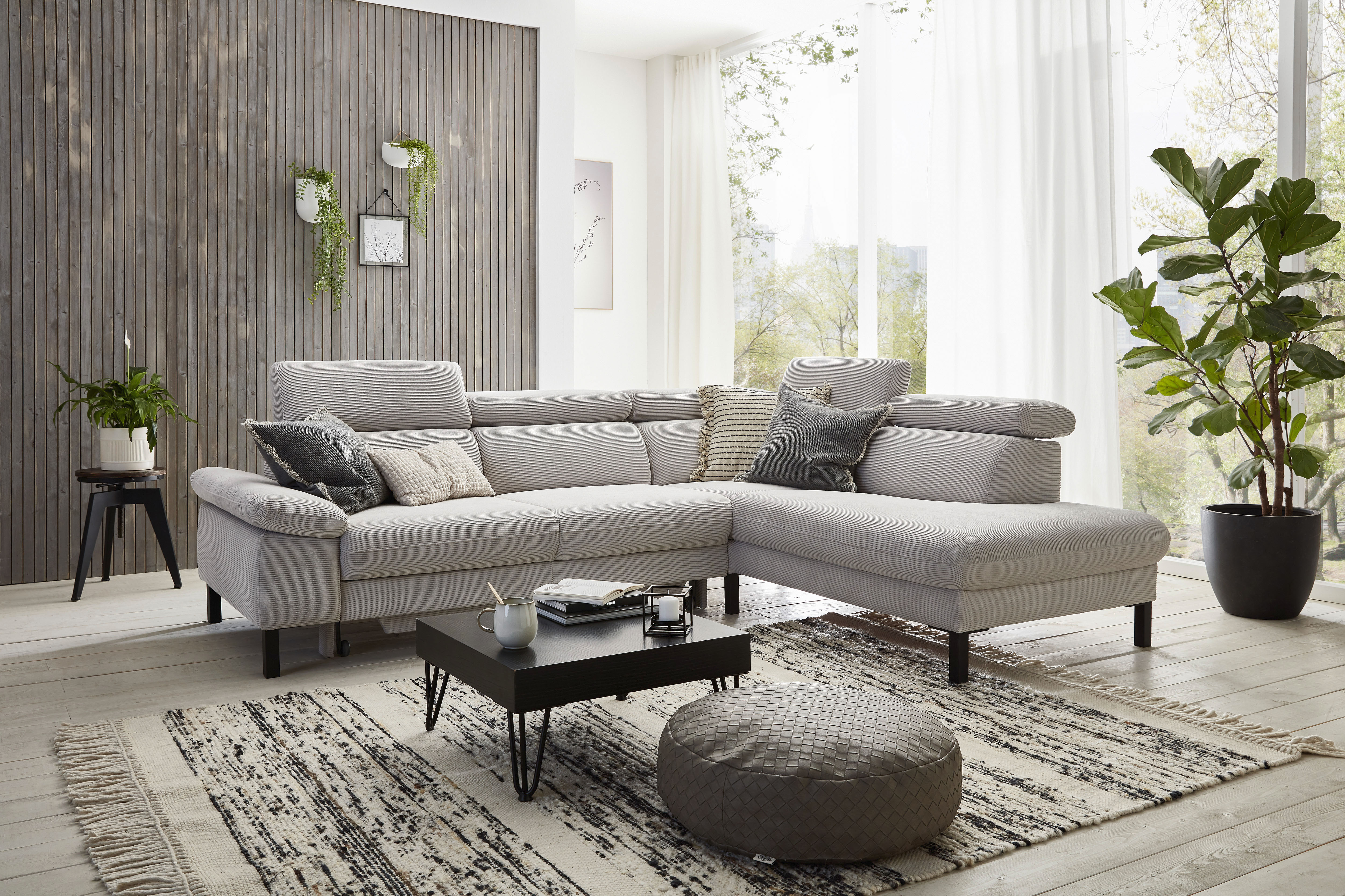 Home affaire Ecksofa "Arnayon mit Querschläfer-Bettfunktion, Schlafsofa, gr günstig online kaufen