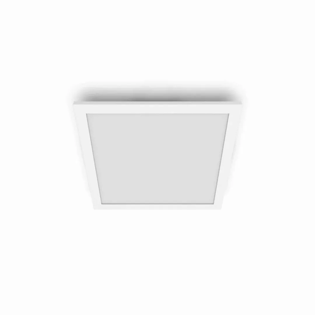 LED Deckenleuchte Touch in Weiß 12W 1200lm 328x328mm Kaltweiß günstig online kaufen
