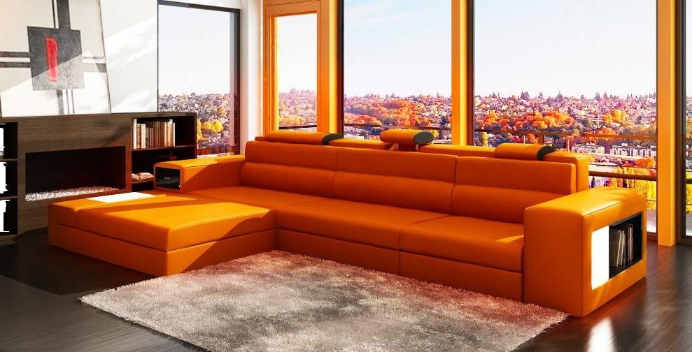 Xlmoebel Ecksofa Sofa mit modernem Design und USB-Anschluss, Ecksofa mit Po günstig online kaufen