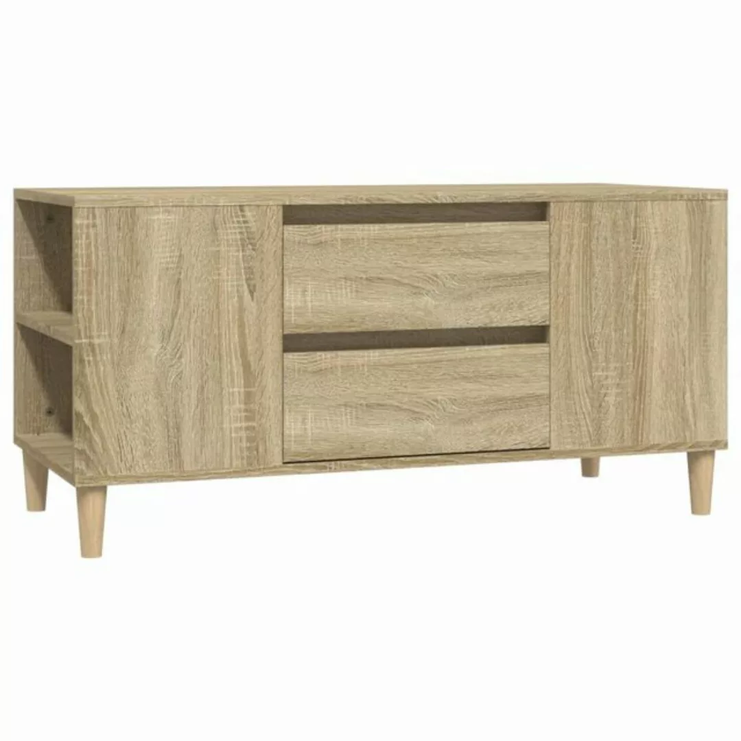 vidaXL TV-Schrank TV-Schrank Sonoma-Eiche 102x44,5x50 cm Holzwerkstoff TV-L günstig online kaufen