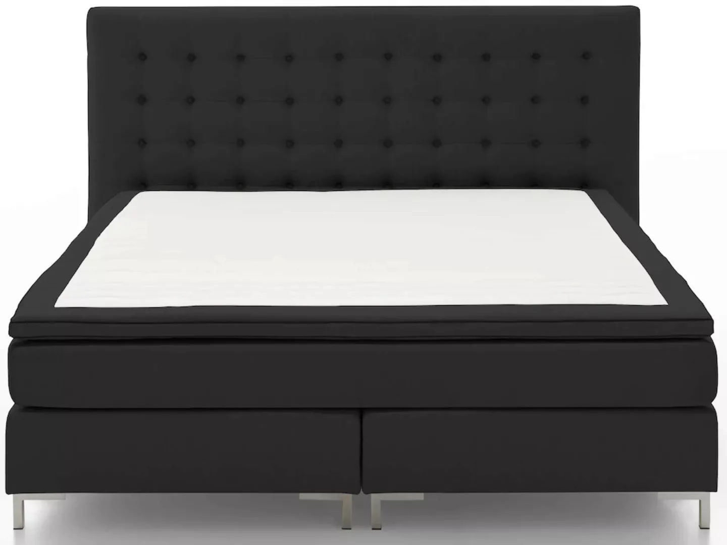 ATLANTIC home collection Boxspringbett Anni, mit Federkernmatratze und Topp günstig online kaufen