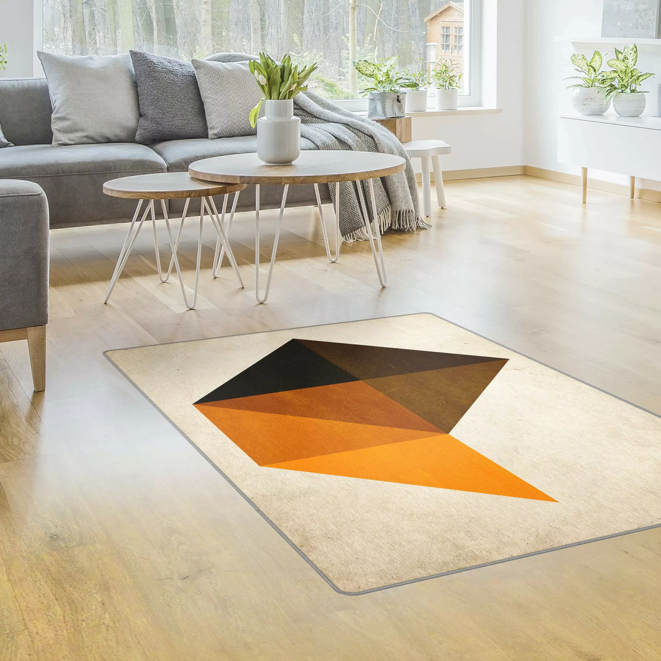 Teppich Geometrisches Trapez günstig online kaufen