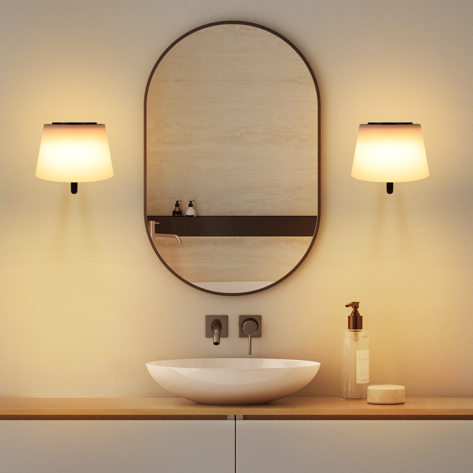 ZMH Wandleuchte Wandleuchten 1ER/2ER Dimmbar LED günstig online kaufen