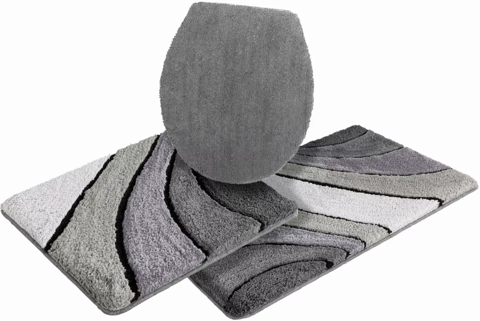 my home Badematte »Josie, Badvorleger, Badezimmer Teppich«, rutschhemmend b günstig online kaufen