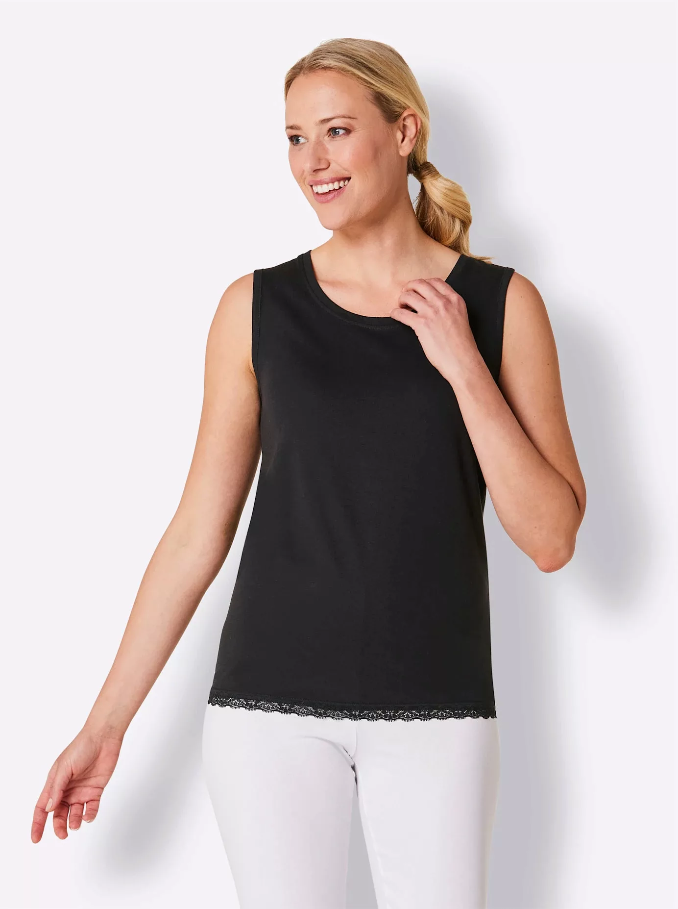 wäschepur Pyjamaoberteil "Schlafanzug-Shirt", (1 tlg.) günstig online kaufen
