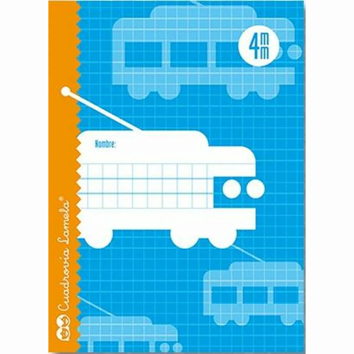 Notizbuch  Lamela 4x4 4mm 30 Bettlaken Gitterblätter 15 Stück Blau (15 Stüc günstig online kaufen