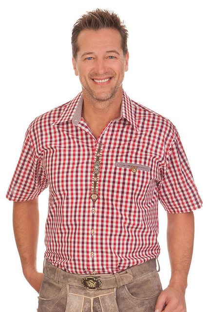 orbis Trachtenhemd Trachtenhemd - VOLKMAR - rot, grün günstig online kaufen
