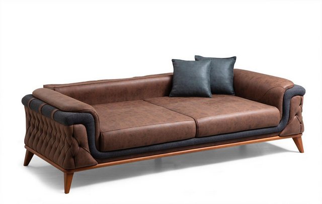 Nobelaa Sofa Sitzgruppe/Sofa Set - Wohnzimmergarnitur "Mayflower" 3+3+1+1 günstig online kaufen