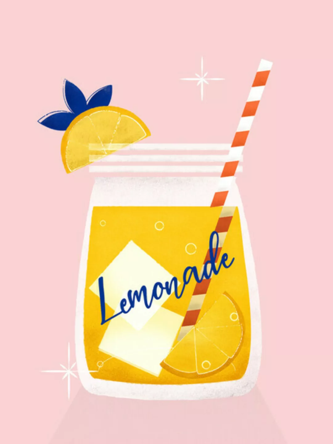 Poster / Leinwandbild - Lemonade günstig online kaufen