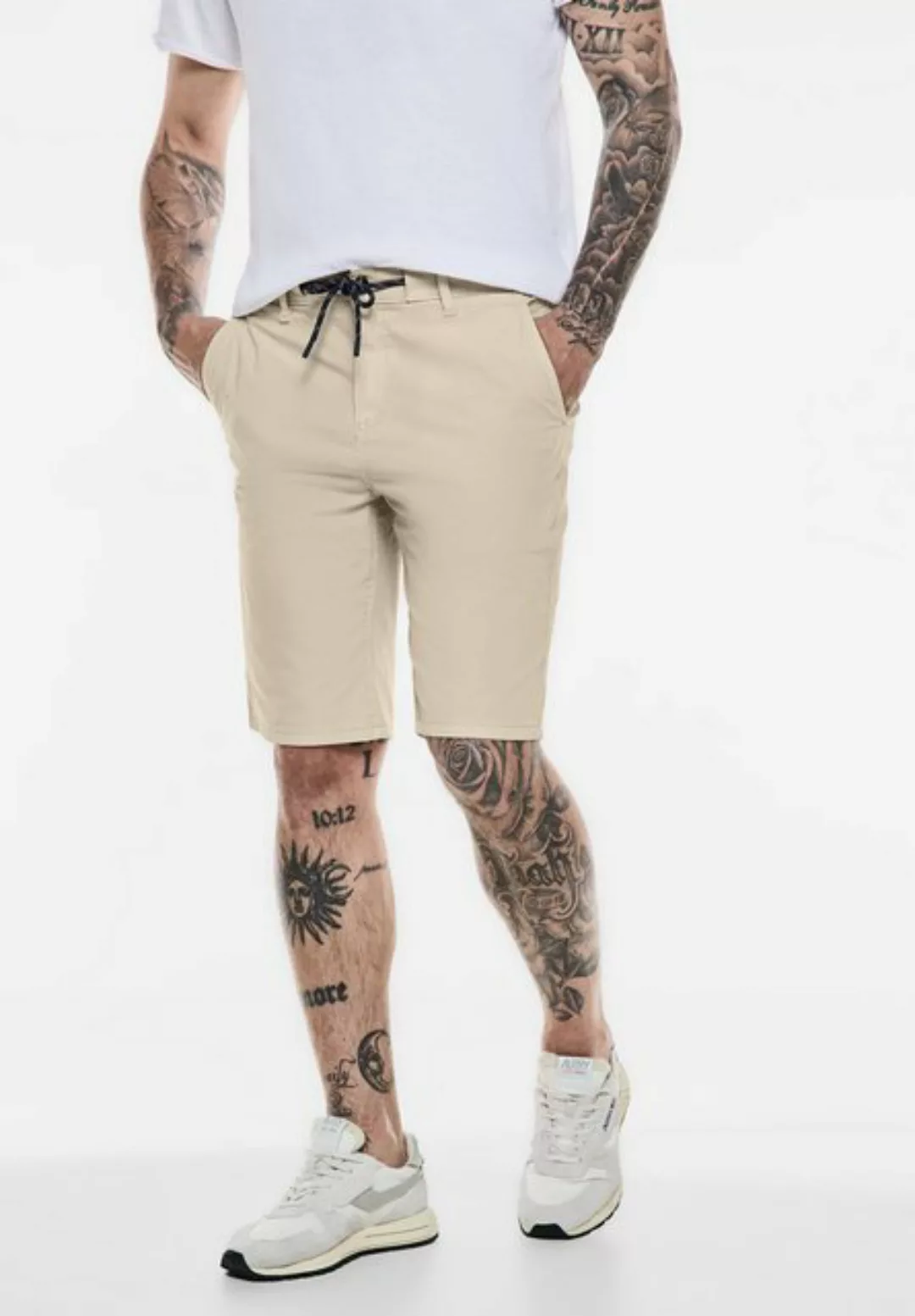 STREET ONE MEN Shorts mit Tunnelzugband günstig online kaufen