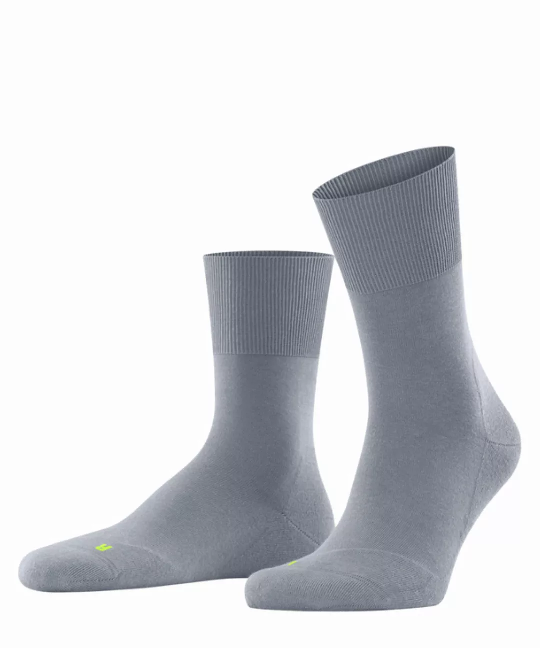FALKE Run Socken, 46-48, Grau, Uni, Baumwolle, 16605-321405 günstig online kaufen