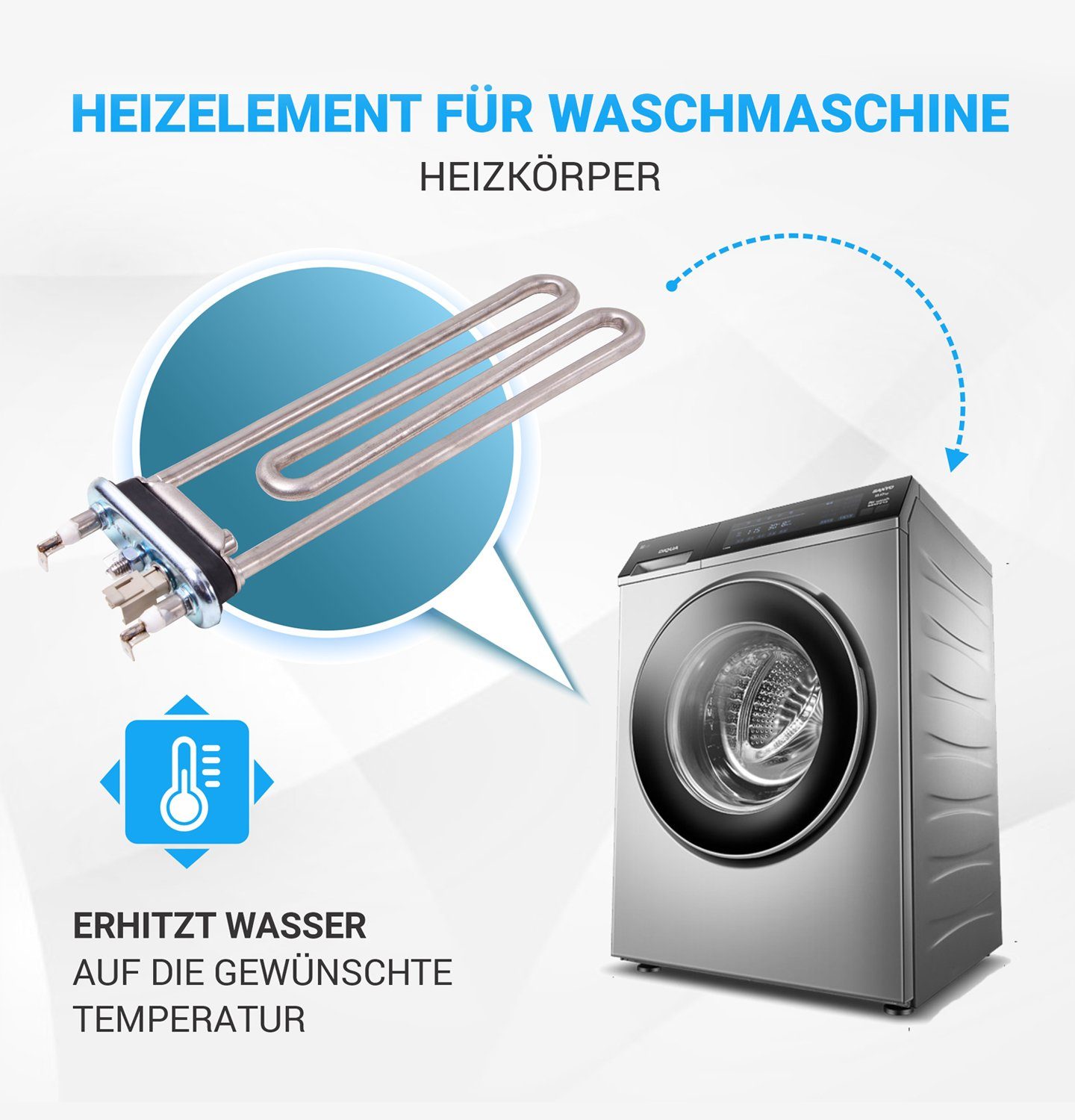 VIOKS Heizstab Heizelement Ersatz für AEG günstig online kaufen