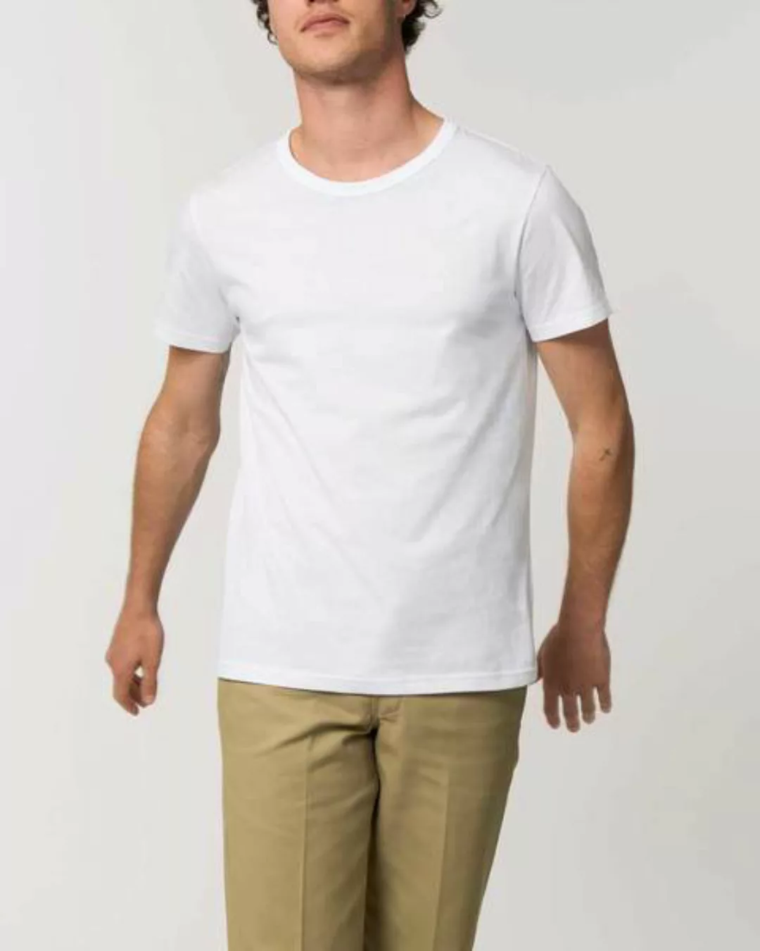 Leichtes Basic T-shirt Herren Aus 100% Bio-baumwolle günstig online kaufen