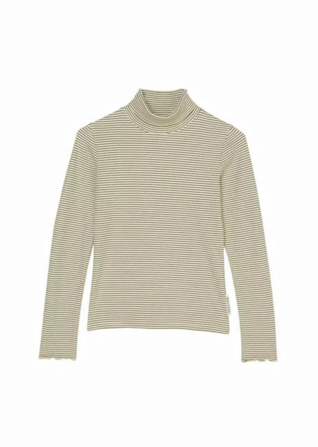 Marc O'Polo Langarmshirt aus elastischem Bio-Baumwoll-Mix günstig online kaufen