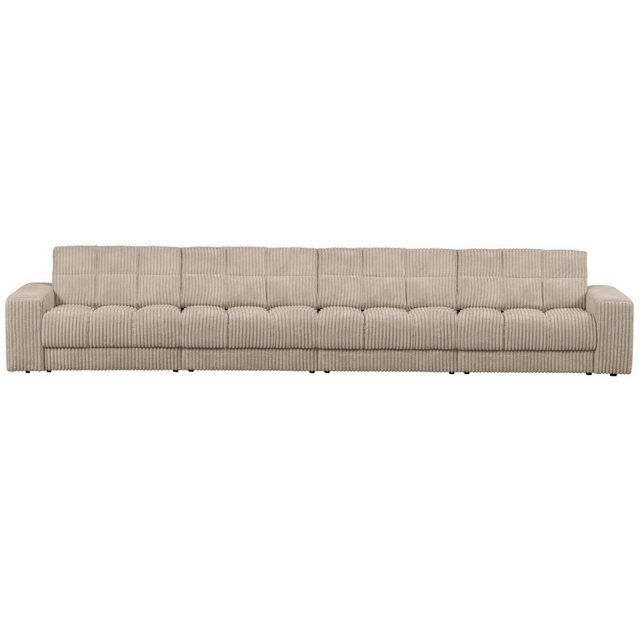 WOOOD Sofa Date 4-Sitzer mit Cordbezug günstig online kaufen