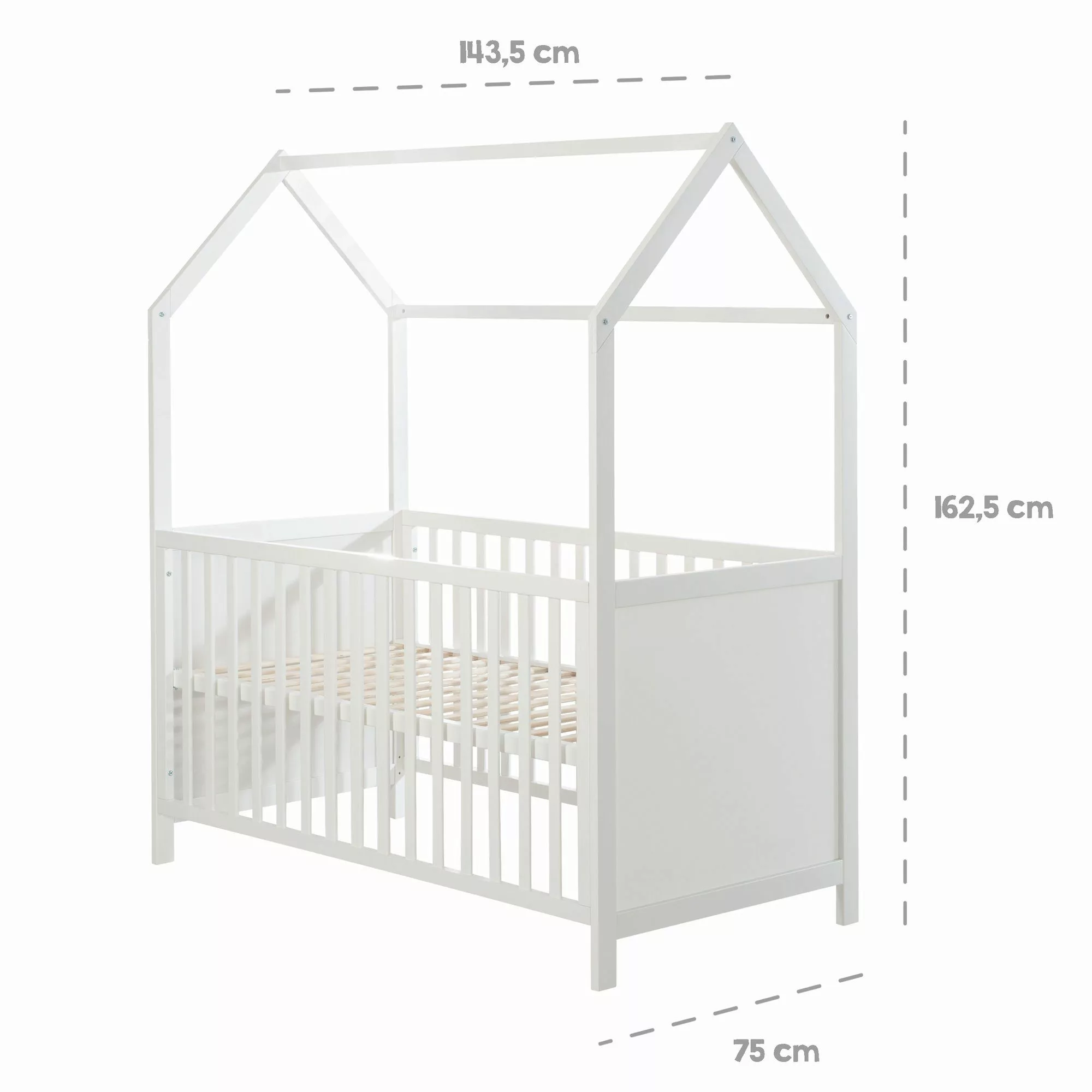 roba® Babybett Hausbett 70 x 140 günstig online kaufen