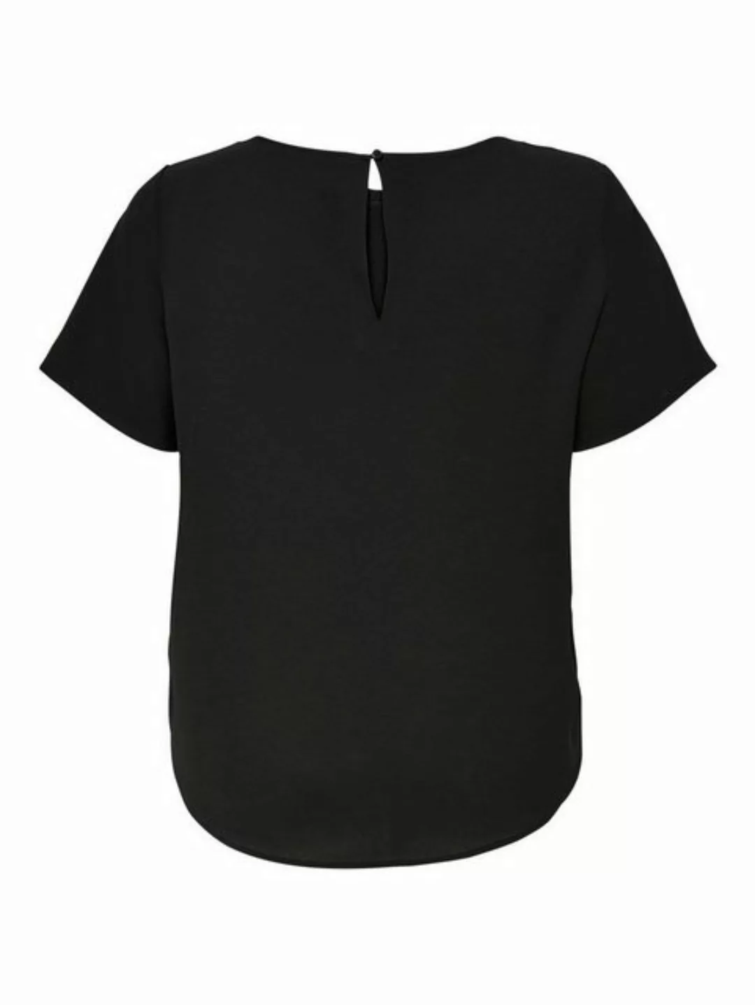 ONLY CARMAKOMA Blusenshirt Kurzarm Design Bluse Plus Size Curvy Shirt CARVI günstig online kaufen