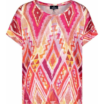 Monari  T-Shirt Rundhals T-Shirt für Damen in unifarben günstig online kaufen