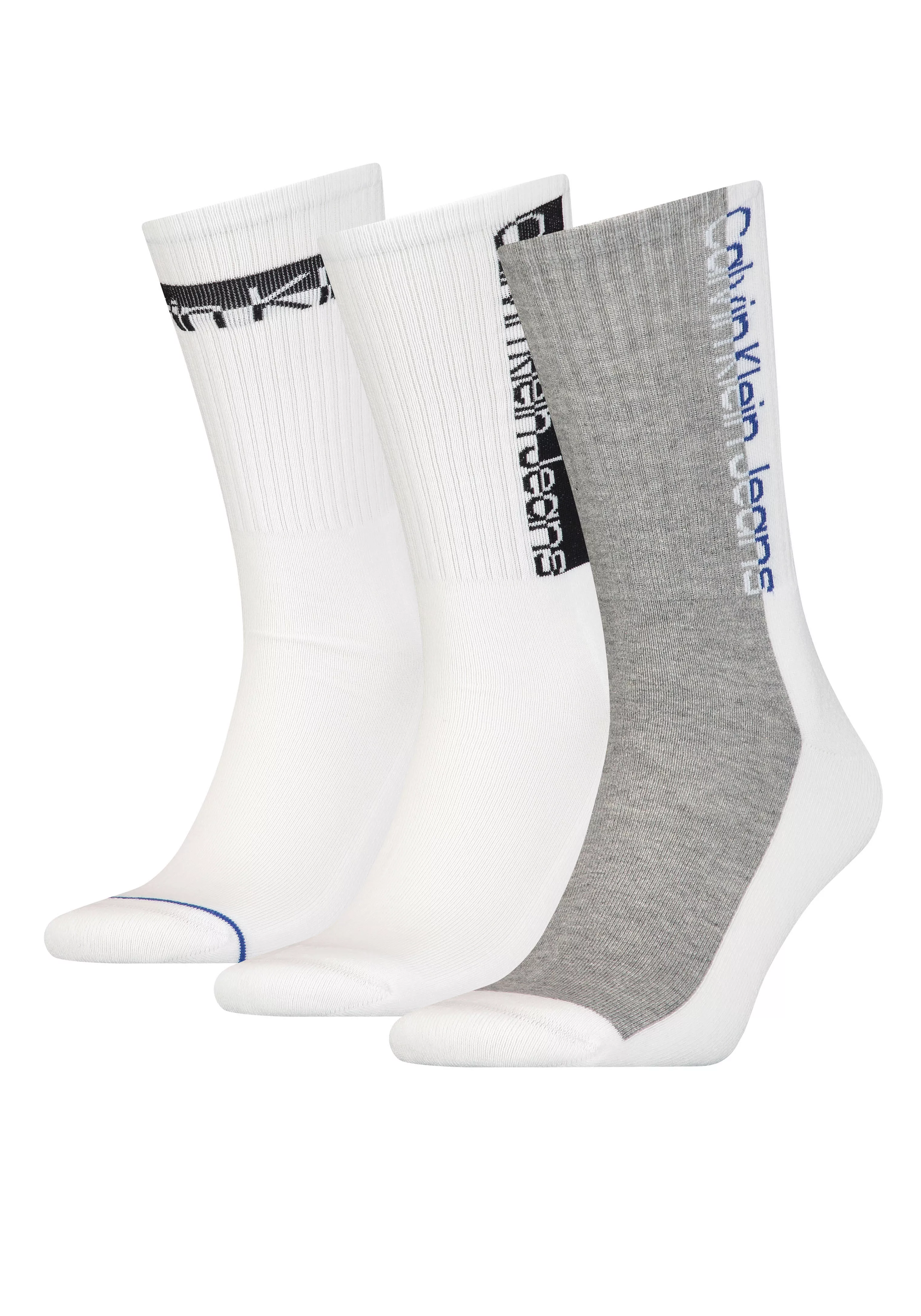 Calvin Klein Socken, (3 Paar), mit eingestricktem Logo günstig online kaufen