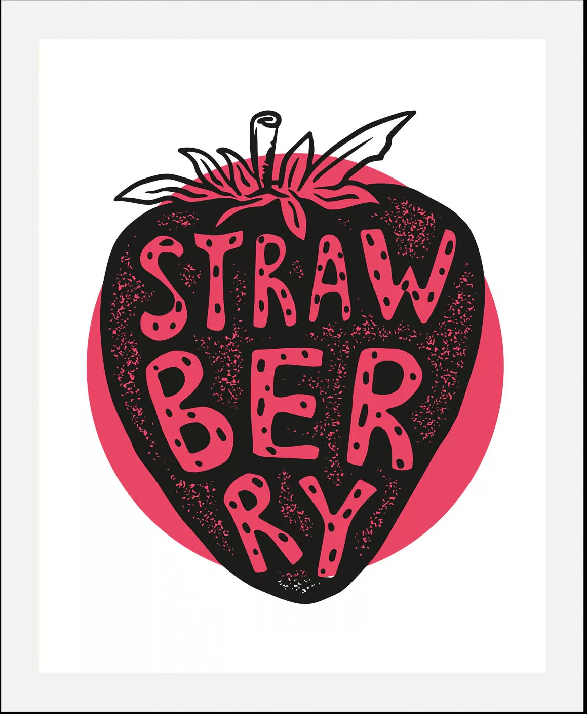 queence Bild »Strawberry«, (1 St.), gerahmt günstig online kaufen