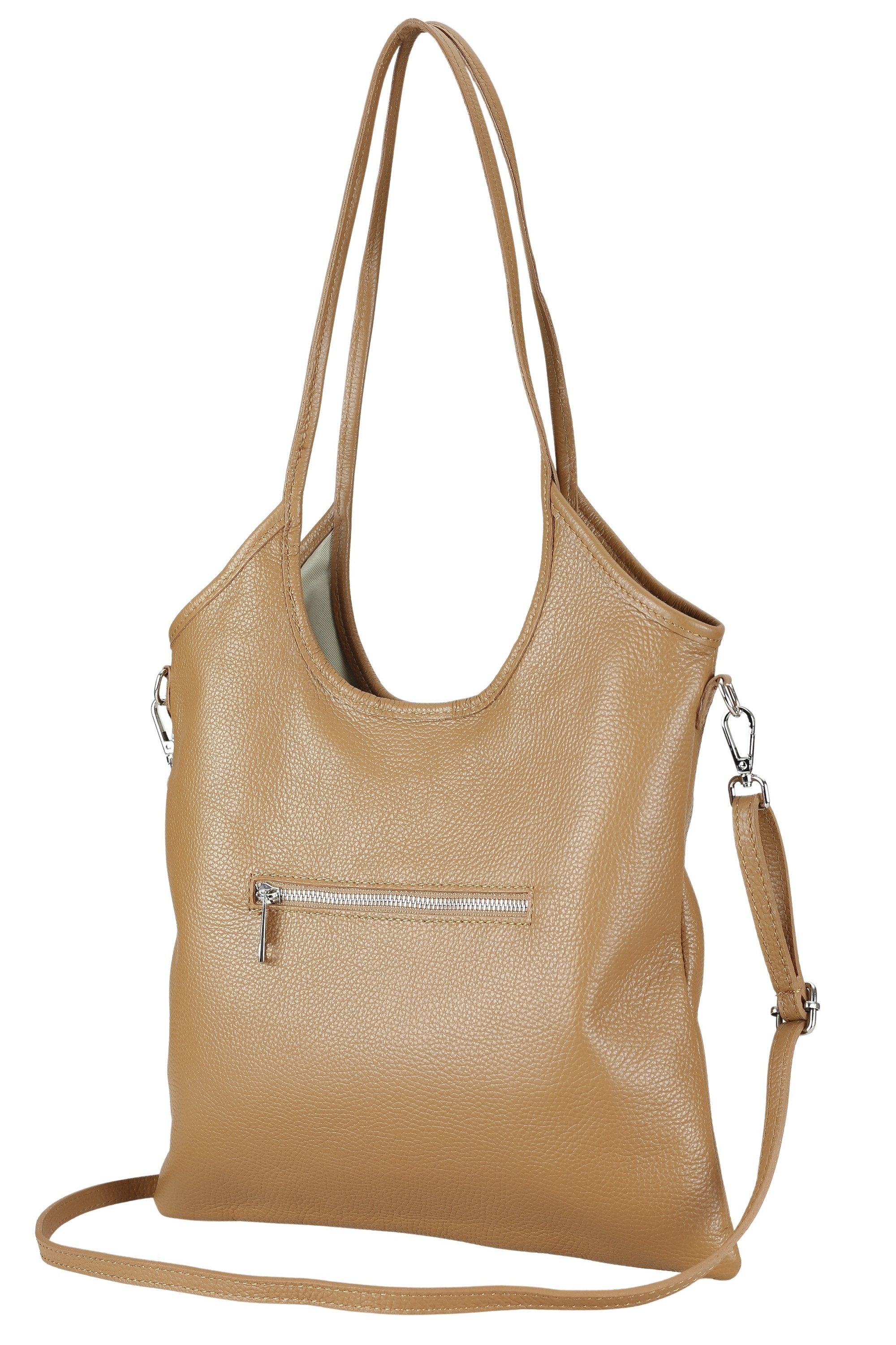 COLLEZIONE ALESSANDRO Schultertasche "Cuir", aus echtem Leder, Made in Ital günstig online kaufen