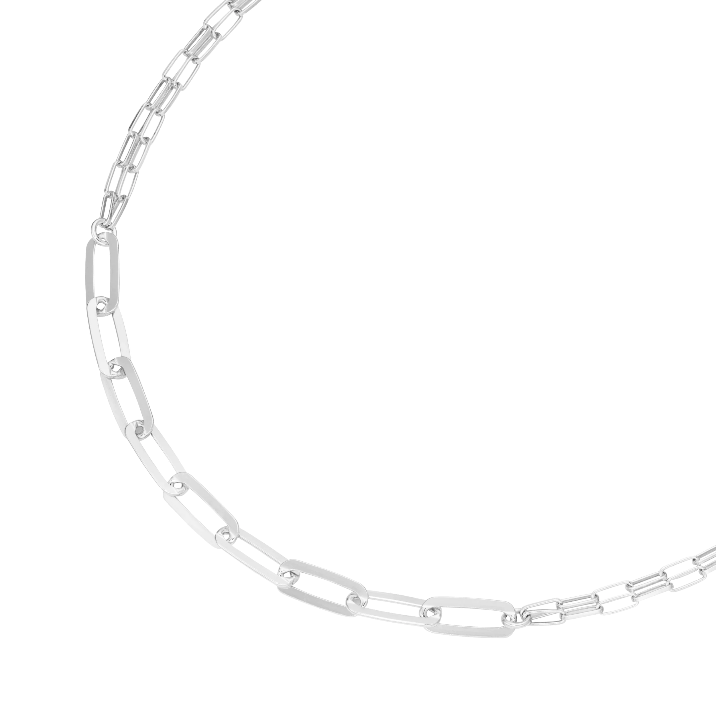 Smart Jewel Collier "längliche ovale Glieder, Silber 925" günstig online kaufen