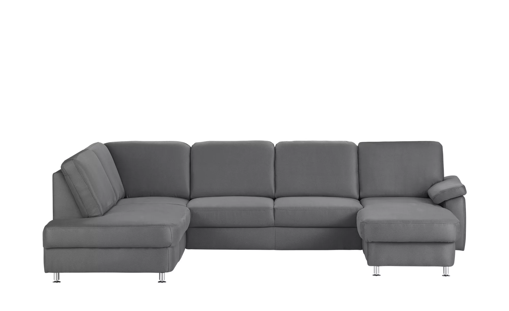 meinSofa Wohnlandschaft - grau - Polstermöbel > Sofas > Wohnlandschaften - günstig online kaufen