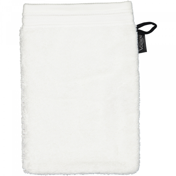 Vossen Handtücher Belief - Farbe: weiß - 0300 - Waschhandschuh 16x22 cm günstig online kaufen
