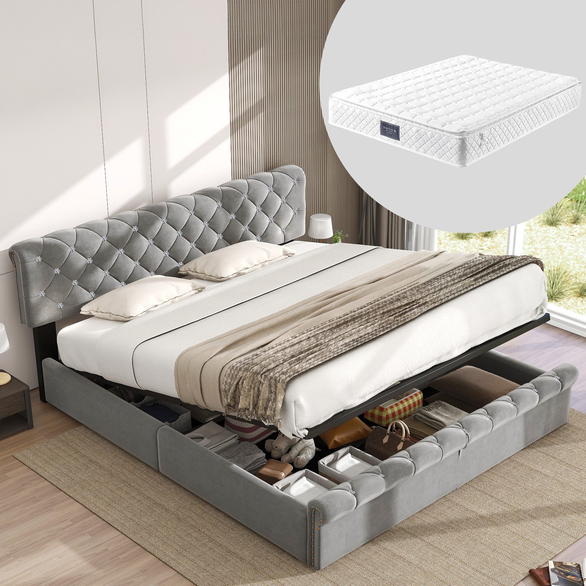 HAUSS SPOLE Polsterbett 160 x 200 günstig online kaufen